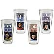 Star Trek Original Series Glasses 4-Pack